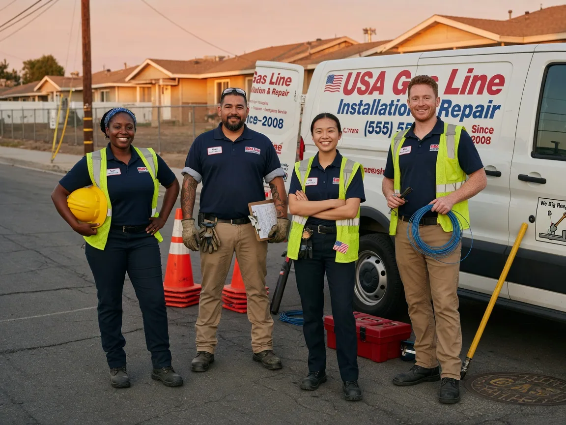 Gas Line Installation company in Roxbury, PA